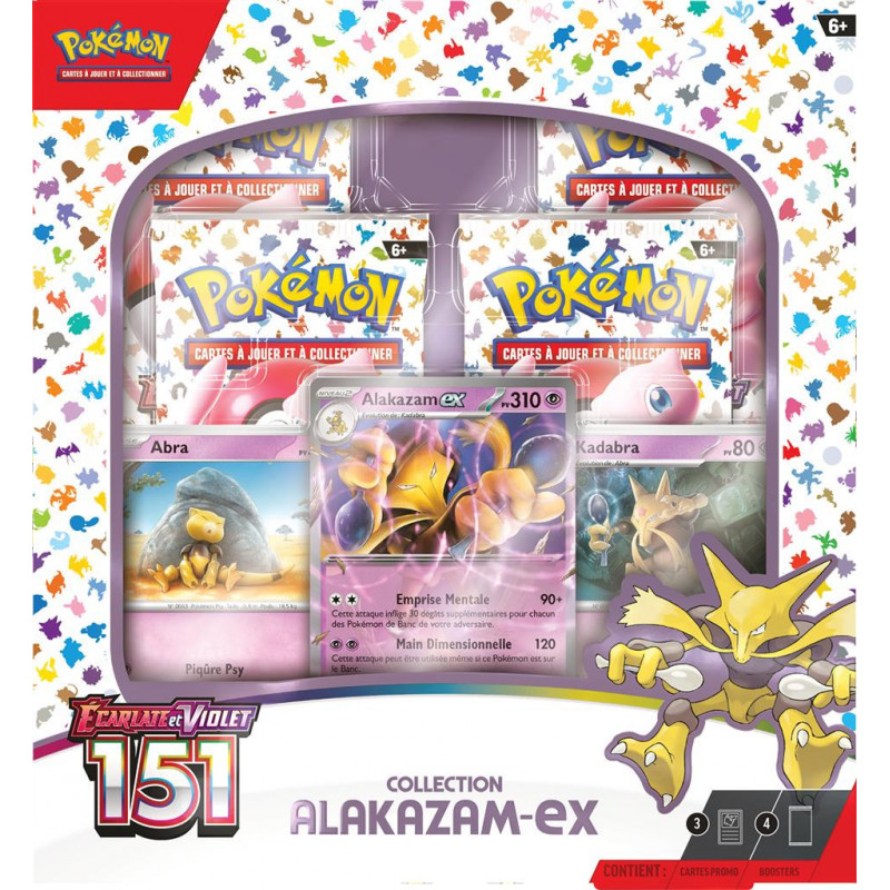 [Fr] Pokemon - Coffret 151 Alakazam Ex