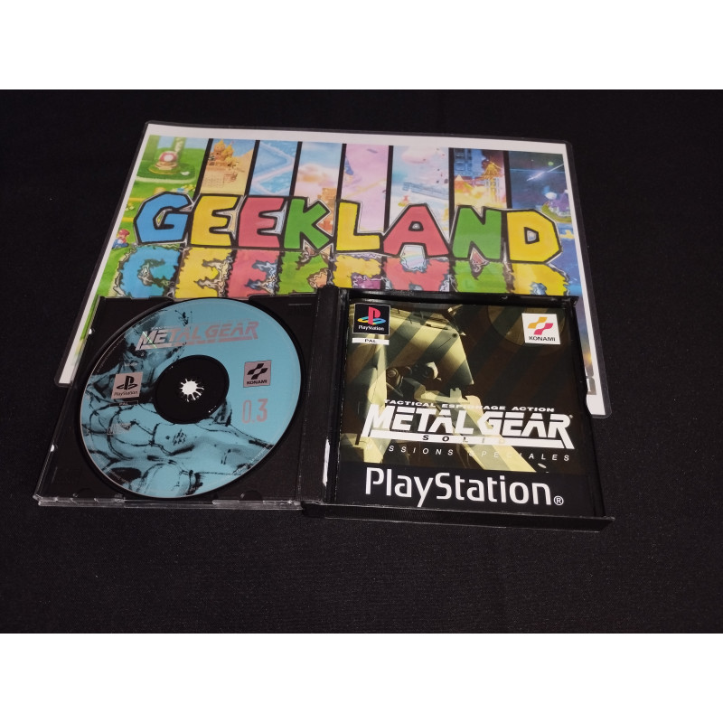 [PS1] Metal Gear Solid Missions Spéciales 0.3